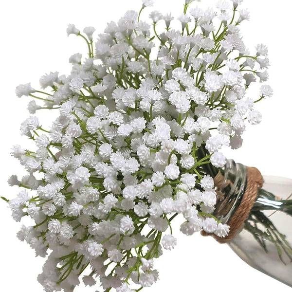 Sylaryn Babys Breath Artificial Flowers Gypsophila Real Touch Flowers for Wedding Party Home Garden Decoration